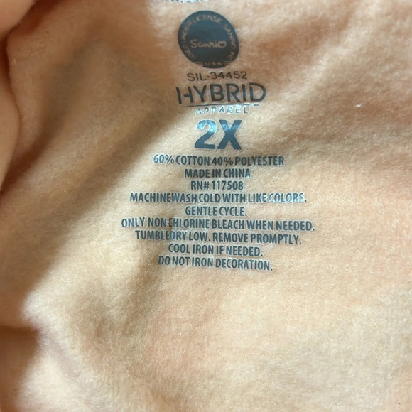 Hello Kitty & Friends Kindness Matters Graphic Sweatshirt Size 1X,2X,3X - Picture 13 of 13